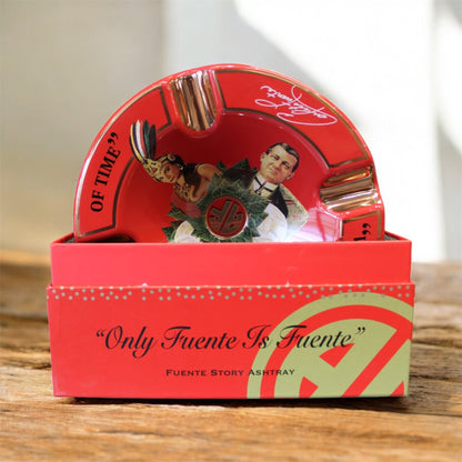 #cigar# - #Hemingway Cigars#Arturo Fuente Round Ashtray RedHemingway CigarsArturo Fuente Round Ashtray Red