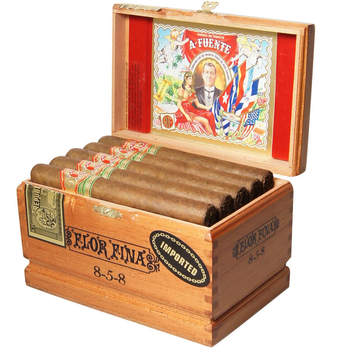 #cigar# - #Hemingway Cigars#Arturo Fuente Flor Fina 8-5-8 Natural